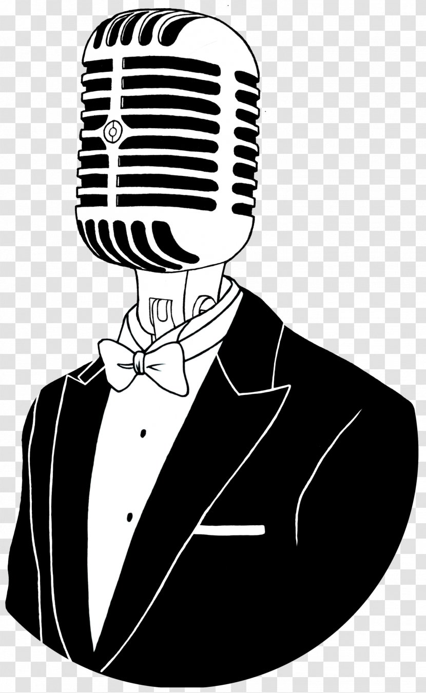 Microphone Stand-up Comedy Comedian Clip Art - Applause Transparent PNG