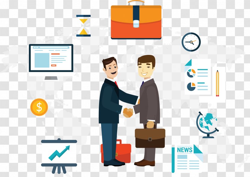 Handshake Businessperson - Job - Vector Business Cooperation Transparent PNG