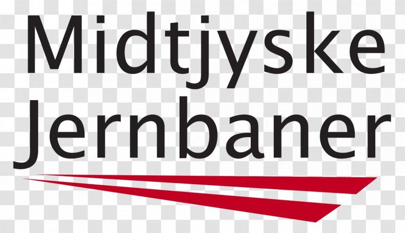 Logo Midtjyske Jernbaner Brand Font Product - Railway Transparent PNG