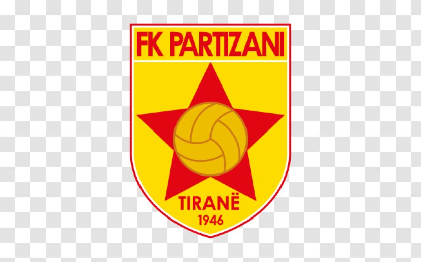 FK Partizani Tirana Logo Football Emblem - Partizan Vector Transparent PNG