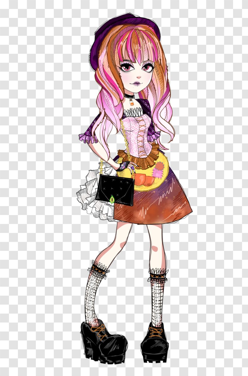 Ever After High Witchcraft The Little Witch - Watercolor - Cartoon Transparent PNG