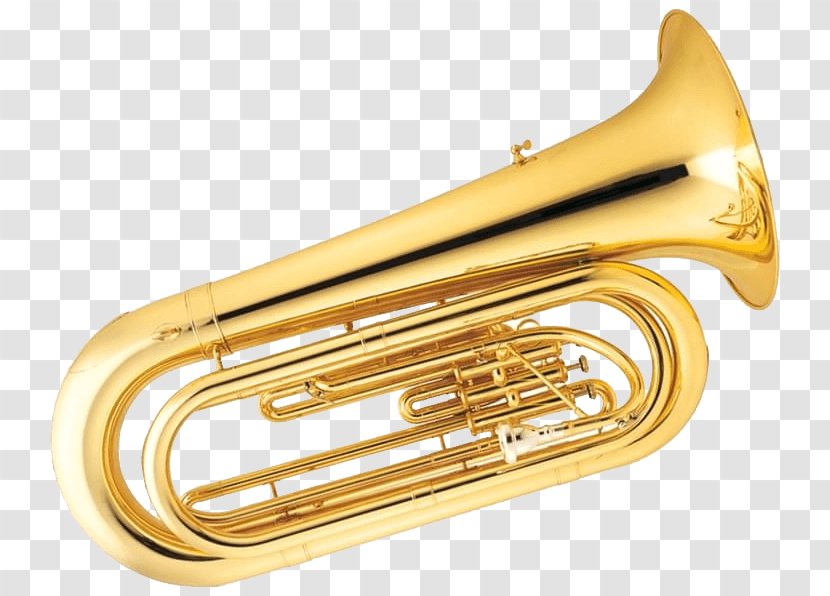 Saxhorn Tuba Cornet Flugelhorn Trumpet - Watercolor Transparent PNG