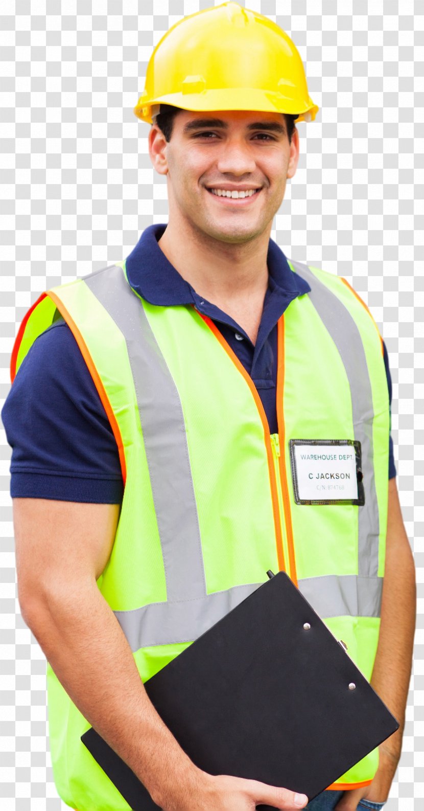 Hard Hats Laborer Manufacturing Factory - High Visibility Clothing - Warehouse Transparent PNG