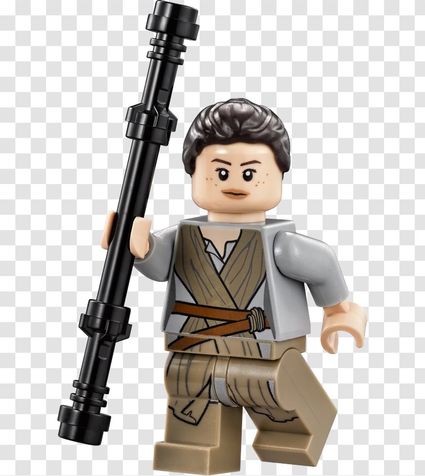 Rey Star Wars Episode VII Lego Minifigure Transparent PNG
