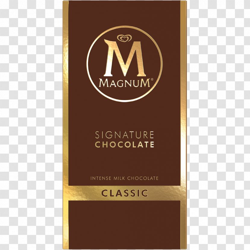 Chocolate Bar Milk White Ice Cream Magnum - Flavor Transparent PNG