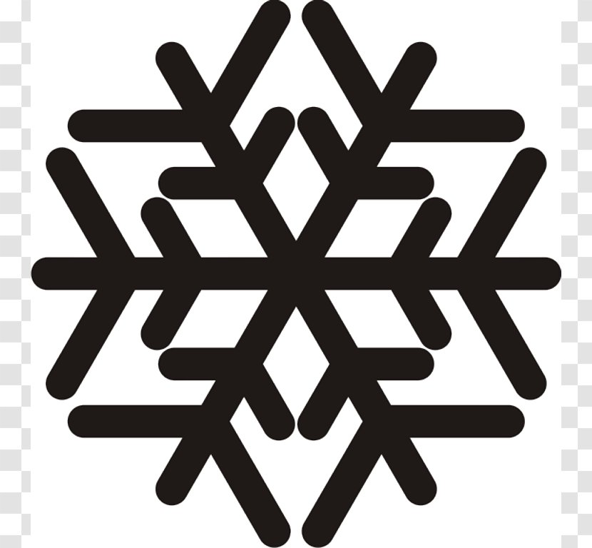 Snowflake Christmas Clip Art - Symmetry - Creative Winter Transparent PNG