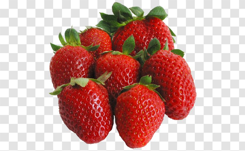 Ice Cream Chocolate Truffle Strawberry Fruit - Strawberries Transparent PNG