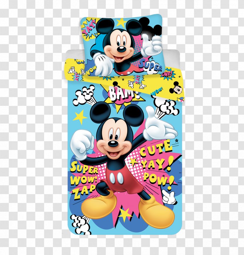 Mickey Mouse Minnie Duvet Covers Parure De Lit Federa - Toy Transparent PNG