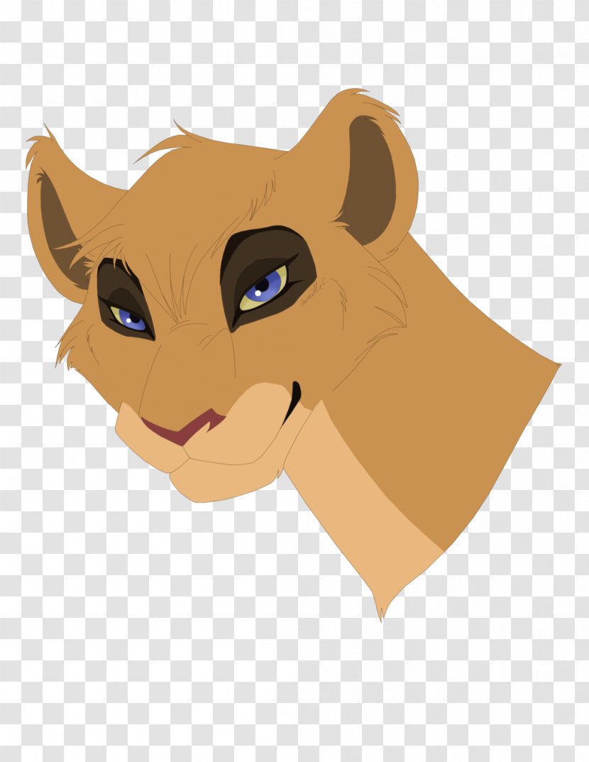 The Lion King Nala Simba Ahadi - Big Cats Transparent PNG