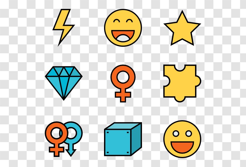 Emoticon Smiley Happiness Clip Art - Detailed Vector Transparent PNG