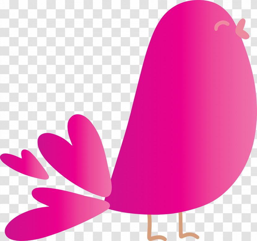 Pink Magenta Chicken Transparent PNG