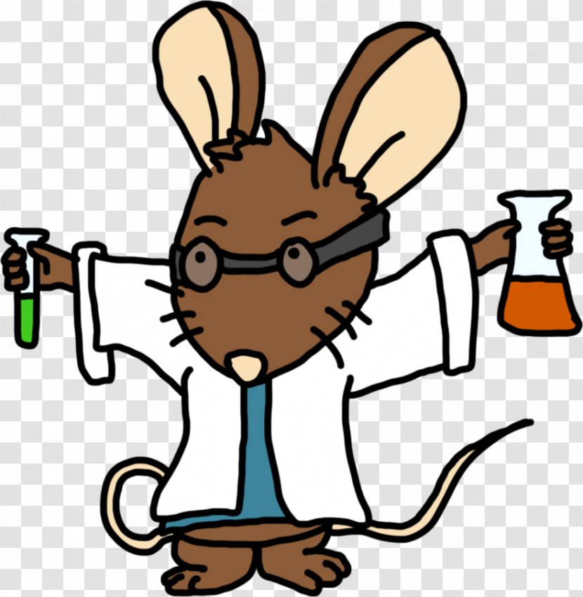 Scientist Rat Fan Art Drawing - Cartoon - & Mouse Transparent PNG
