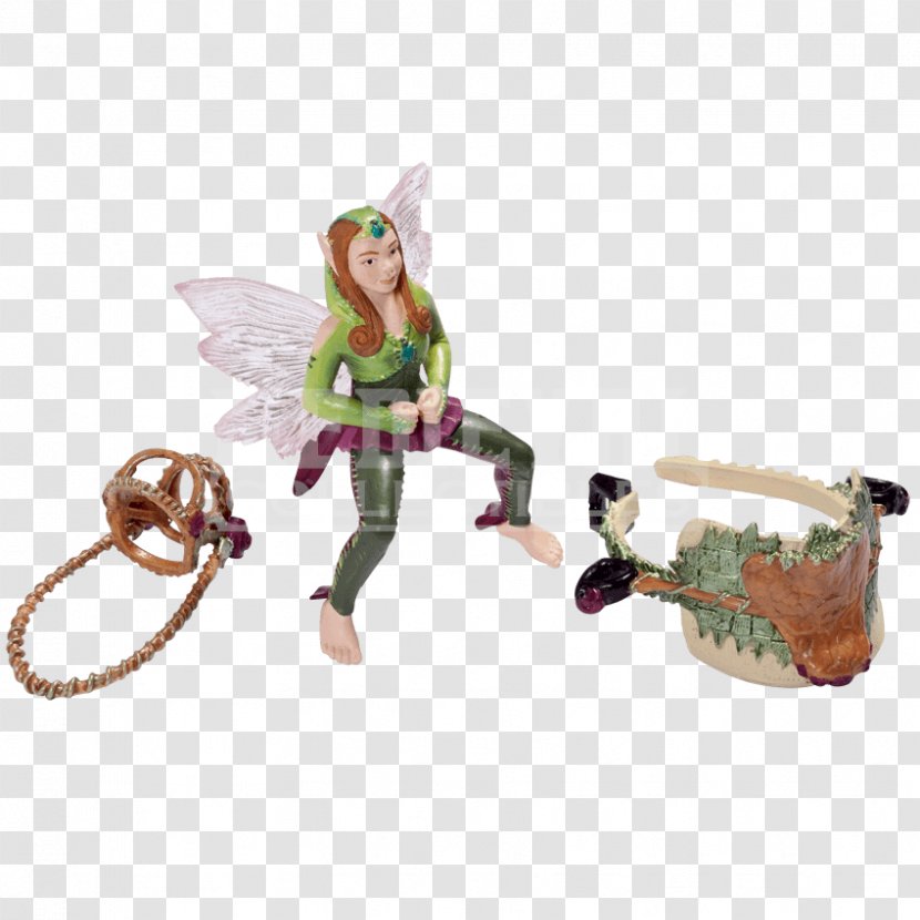 Action & Toy Figures Schleich Forest Elf Riding Set 42044 Transparent PNG