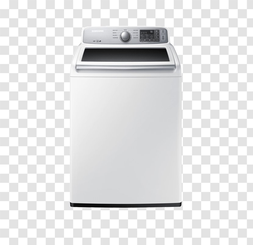 Samsung WA45H7000AW Washing Machines Combo Washer Dryer Clothes - Home Appliance - He Machine Cleaner Transparent PNG