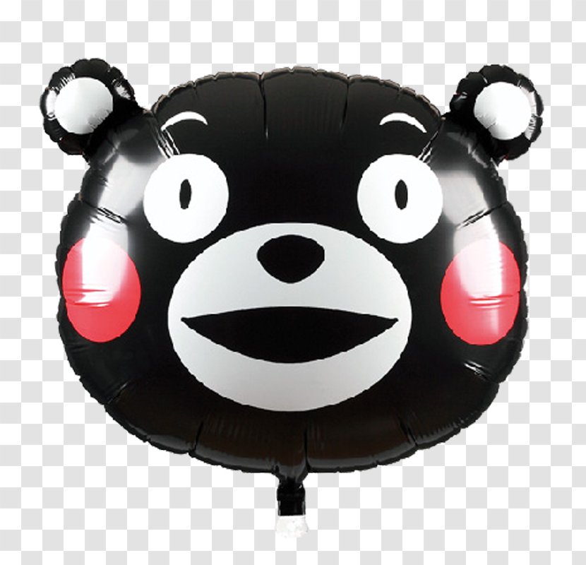 Kumamon Bear くまモンもん ご当地キャラクター Balloon Transparent PNG