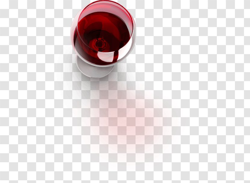 Wine Glass Red Wine-Searcher Must - Water Top View Transparent PNG