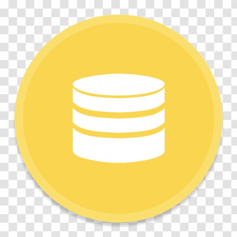 Symbol Yellow Circle - Microsoft DataBase Demon Transparent PNG