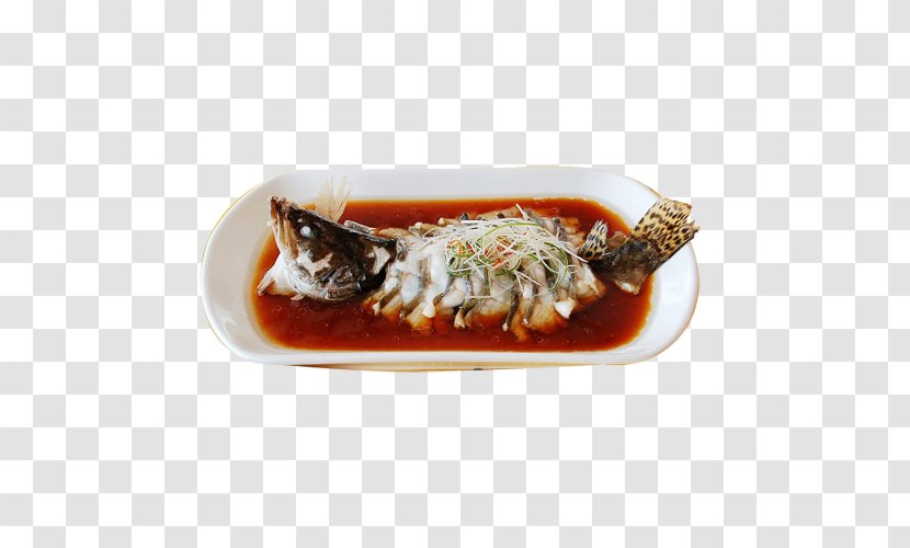 Fish Steaming Dish - Grass Carp - Steamed Transparent PNG