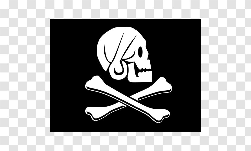 Jolly Roger Flag Piracy Henry Every Thomas Tew - Hand Transparent PNG