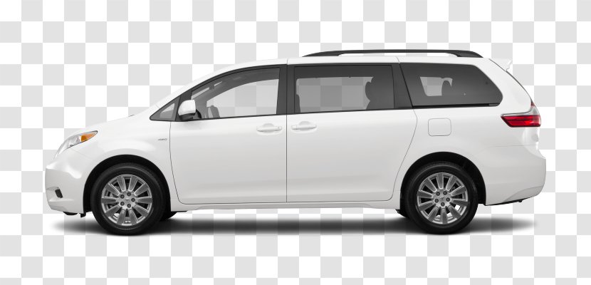 2017 Toyota Sienna Minivan Car - Family Transparent PNG