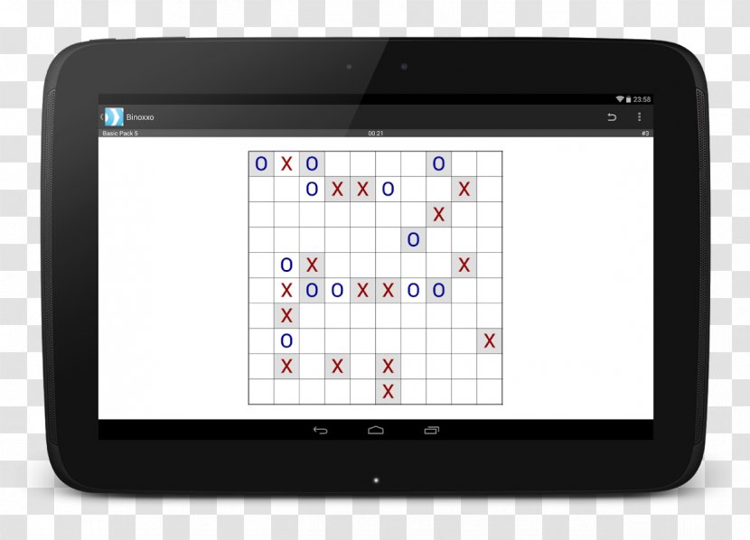 Binoxxo Handheld Devices Binary Sudoku X's And O's - Android Transparent PNG