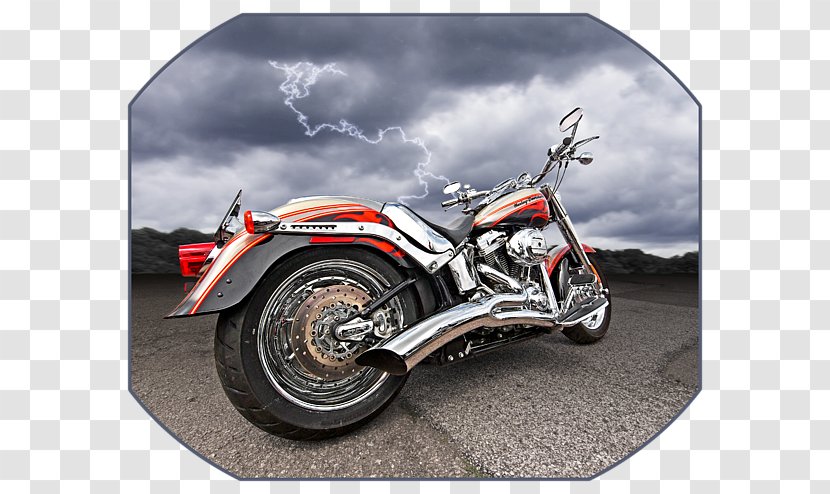 Harley-Davidson Motorcycle Cruiser Decorative Arts Metal - Custom Transparent PNG