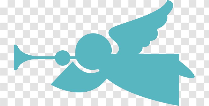 Logo Angel Icon - Turquoise - Angels Fly Transparent PNG