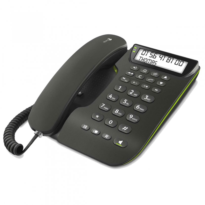 Cordless Telephone Home & Business Phones Mobile Digital Enhanced Telecommunications - Technology Transparent PNG