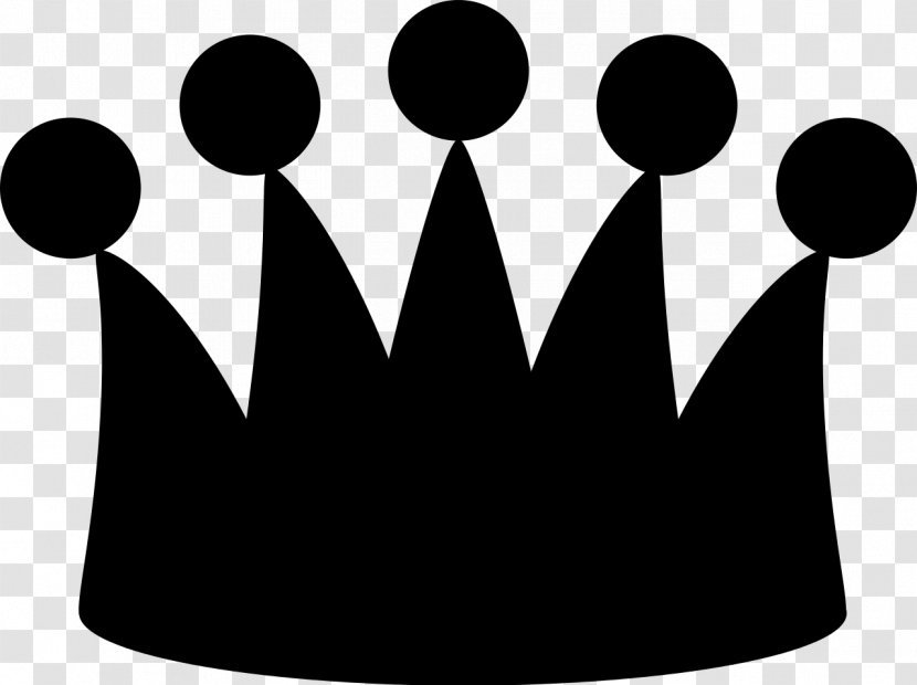 CROWN BLACK - Silhouette - Monochrome Photography Transparent PNG