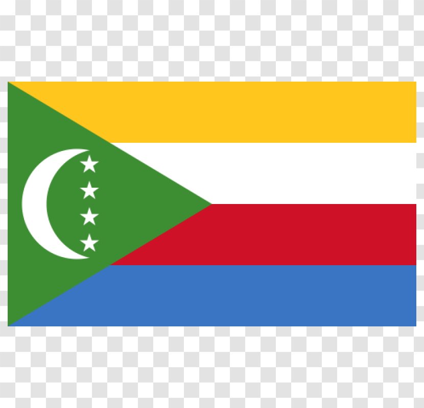 Flag Of The Comoros National Mali - Area Transparent PNG