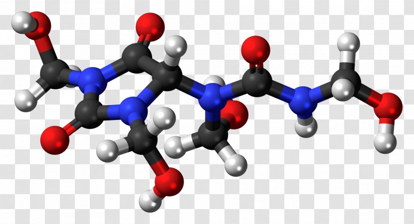 Diazolidinyl Urea Molecule Ball-and-stick Model Uric Acid - Ballandstick - Urease Transparent PNG