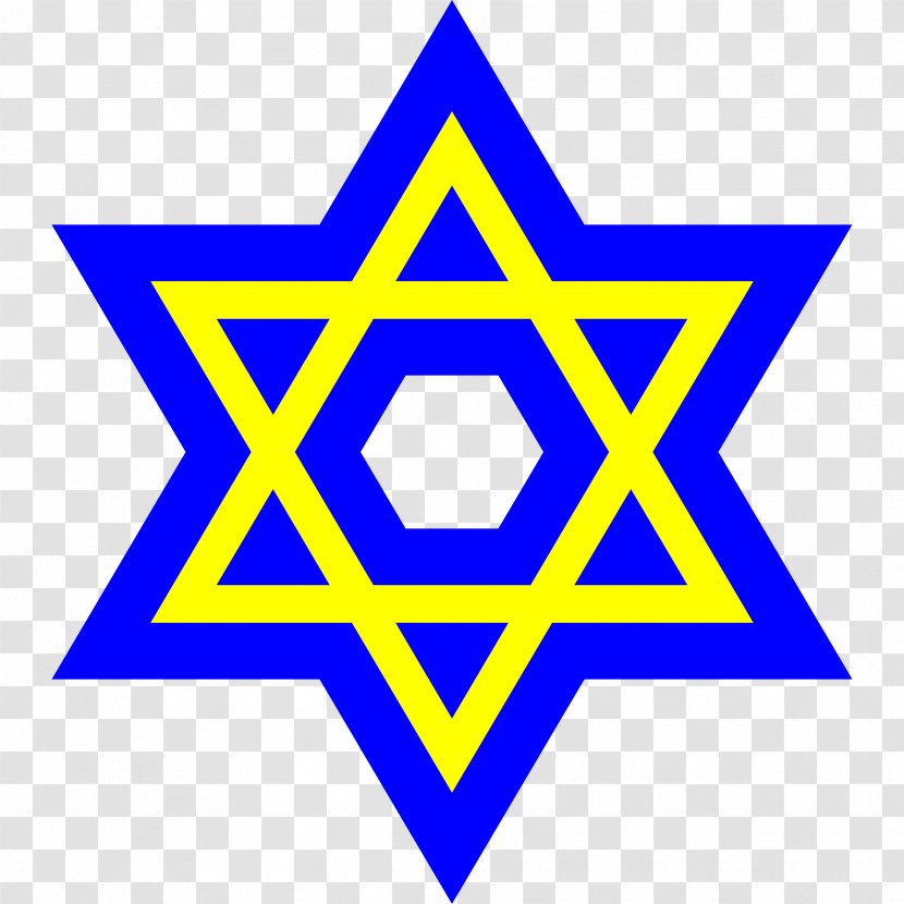 Judaism Star Of David Jewish Holiday People Clip Art - Yellow Transparent PNG