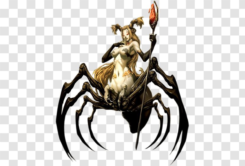 Spider Humanoid Arachne Jorōgumo Dungeons & Dragons Transparent PNG