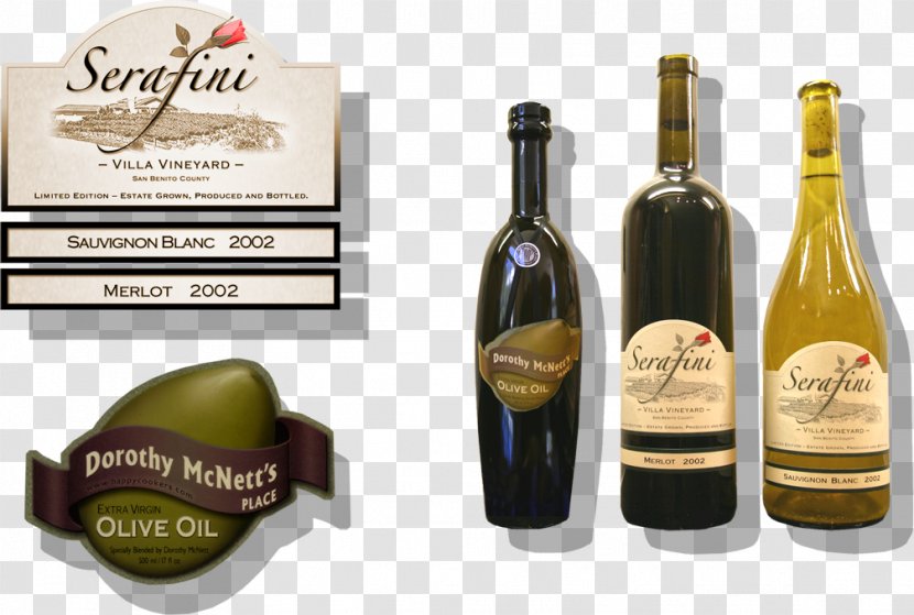 Wine Label Liqueur - Bottle Transparent PNG