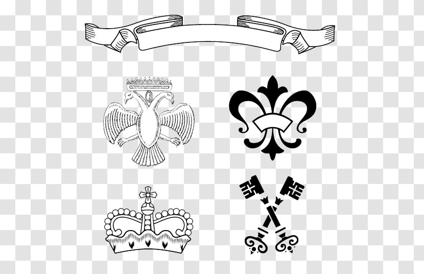 Heraldry Escutcheon Royalty-free - Drawing - Crown Royal Aristocratic Element Transparent PNG
