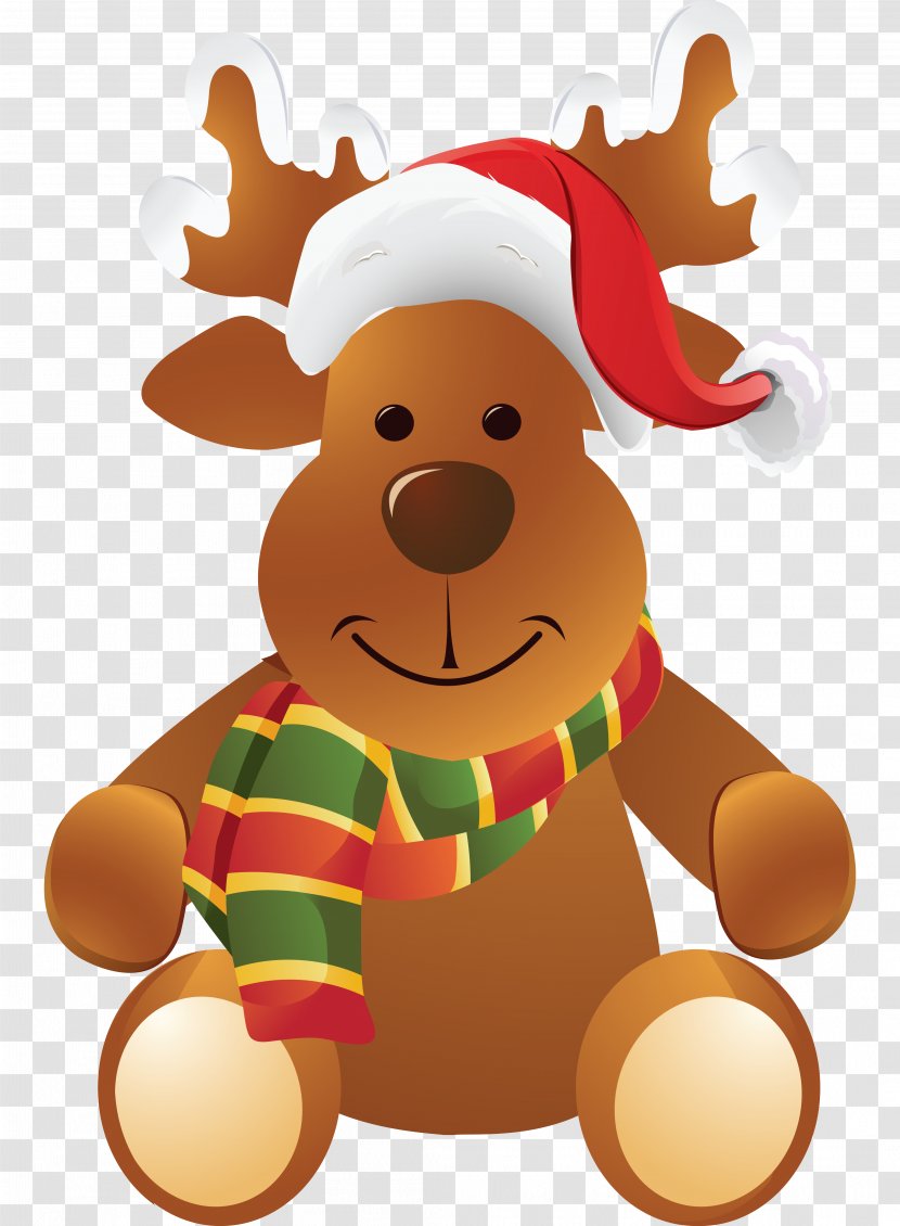 Mrs. Claus Rudolph Reindeer Santa Christmas - Mammal Transparent PNG