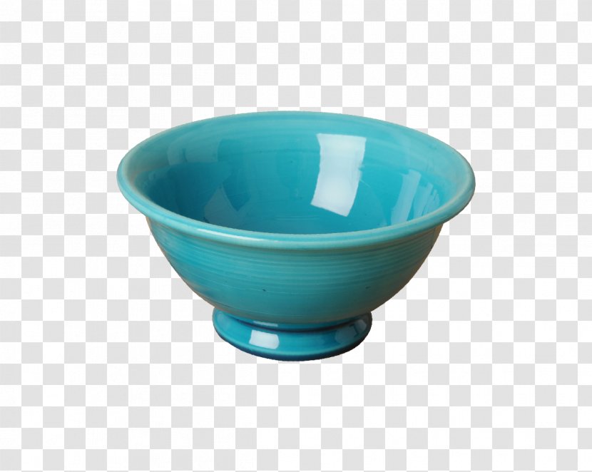 Turquoise Ceramic Cobalt Blue Plastic Bowl - Design Transparent PNG