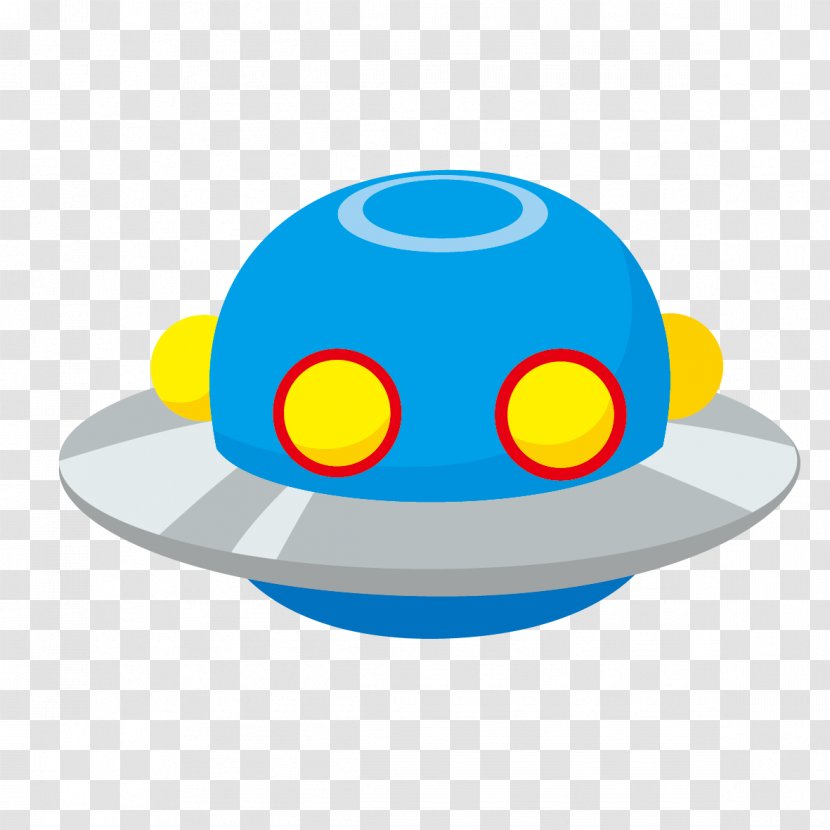 UFO Invasion Unidentified Flying Object Cartoon Illustration - Spaceship Transparent PNG