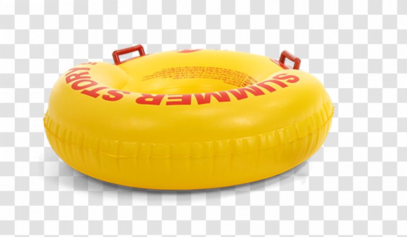 Yellow Lifebuoy Inflatable - Orange Transparent PNG