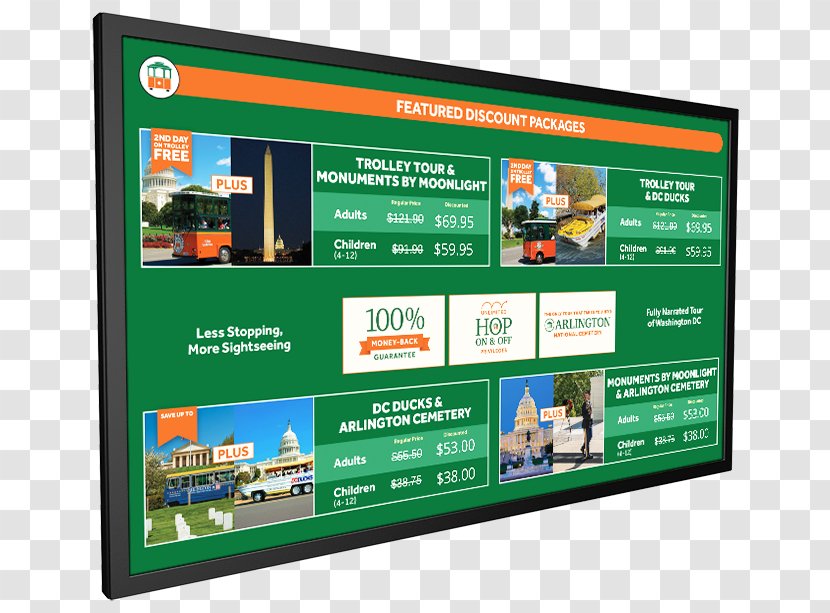 Online Advertising Retail Computer Monitors Digital Signs - Display Board - Menu Boards Transparent PNG