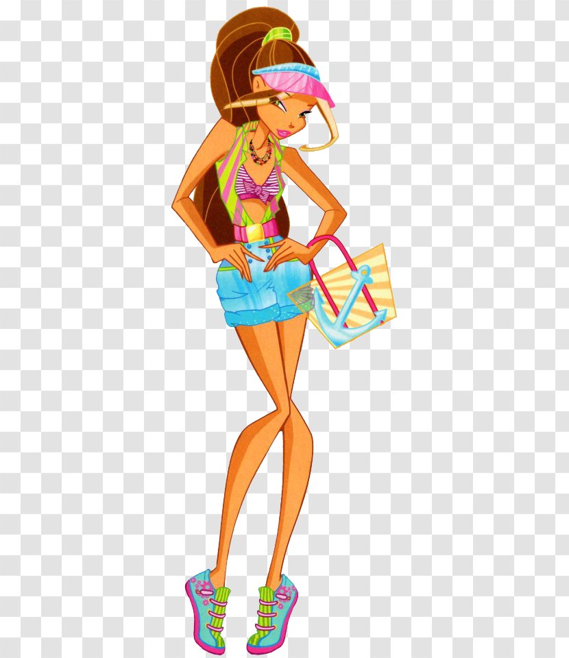 Flora Fashion Design - World Of Winx - Style Costume Transparent PNG