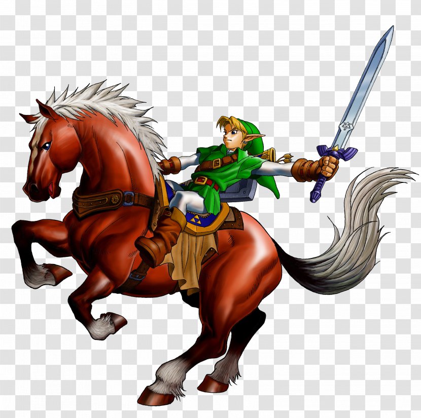 The Legend Of Zelda: Ocarina Time 3D Link Nintendo 64 - Lance - Headless Horseman Transparent PNG