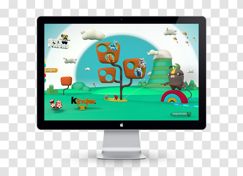 Computer Monitors Display Advertising Multimedia Brand - Kinder Surprise Transparent PNG