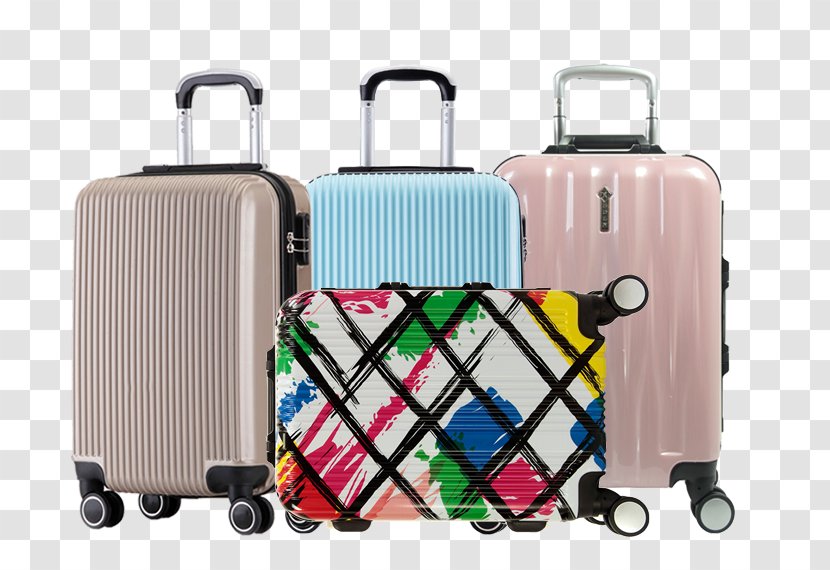 Suitcase Baggage Travel Hand Luggage Transparent PNG