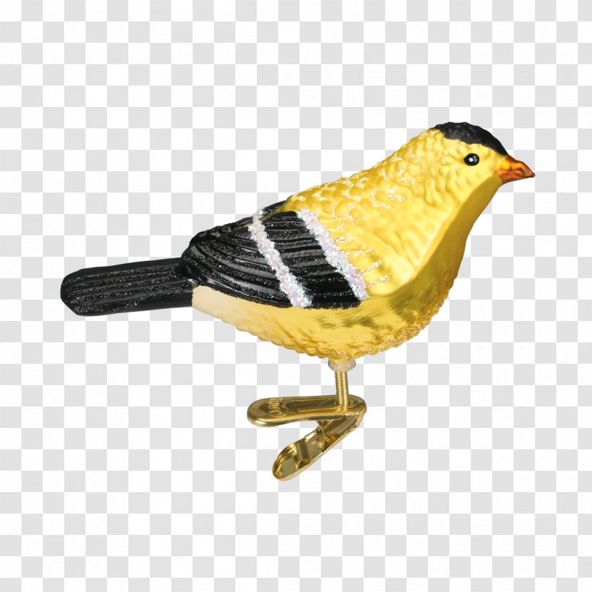 Finches Bird Christmas Ornament American Goldfinch Transparent PNG