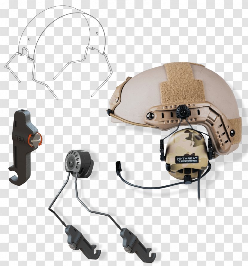 Microphone Headset Noise-cancelling Headphones Sound - Helmet Transparent PNG