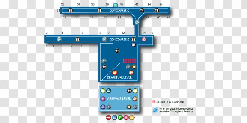 JFK Terminal 8 LaGuardia Airport 7 Seattle–Tacoma International - Arrivals Transparent PNG