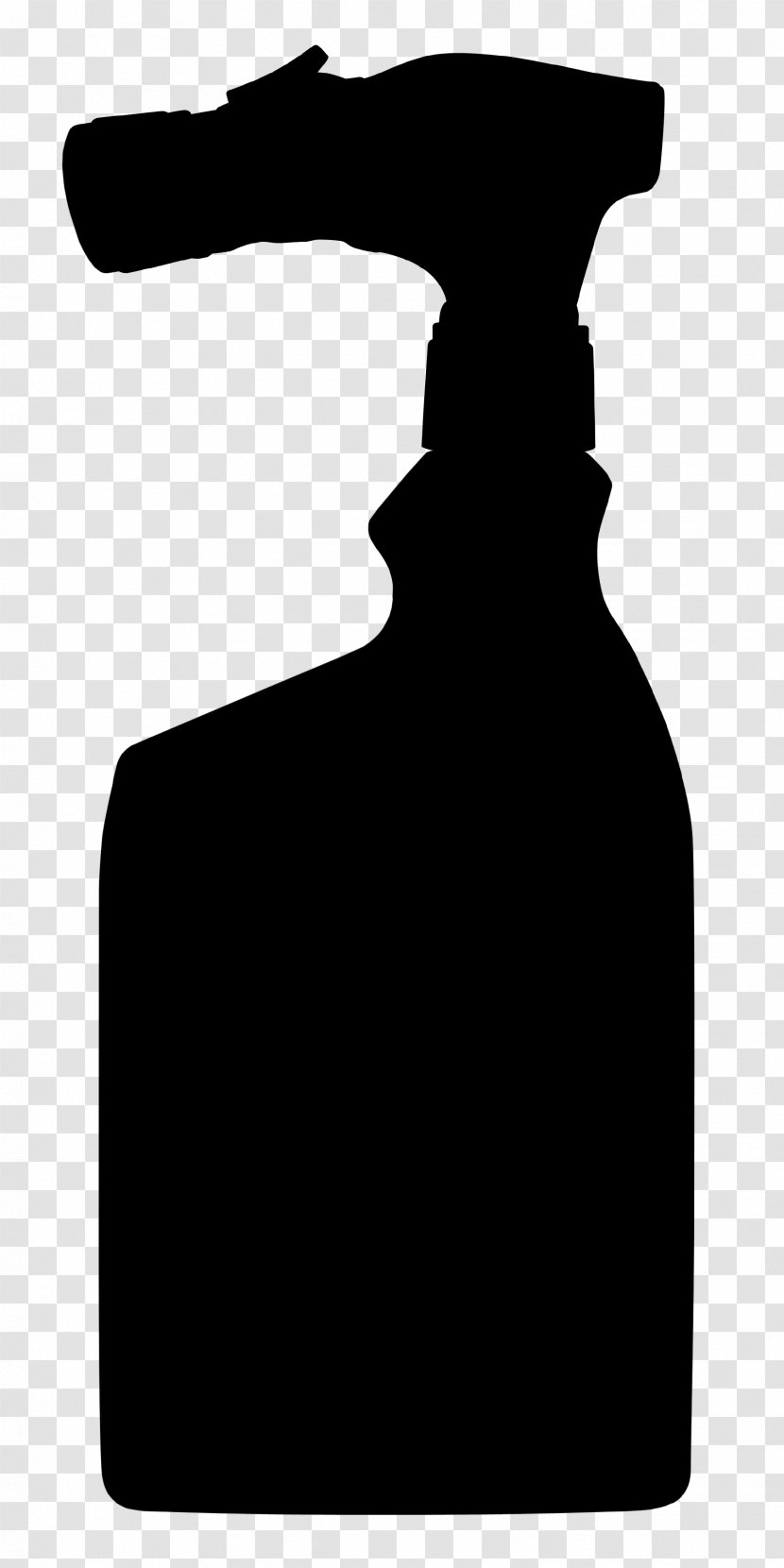 Product Design Shoulder Silhouette Font - Little Black Dress - Plastic Bottle Transparent PNG