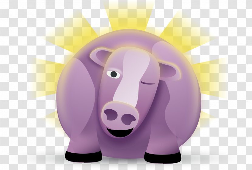 Cattle Purple Cow: Transform Your Business By Being Remarkable Clip Art - Color - Cow Transparent PNG