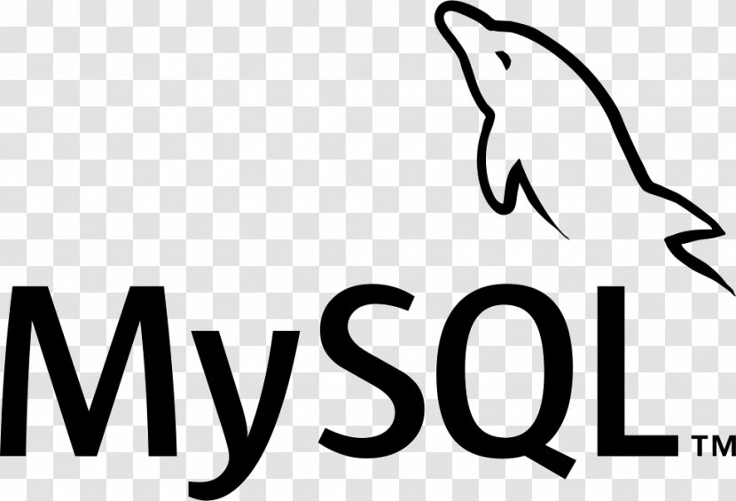 Logo MySQL Clip Art - Monochrome - PYTHON Transparent PNG